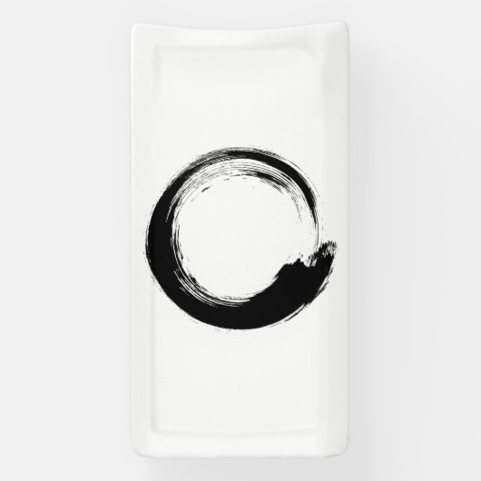 Enso Zen Circle Spandoek (Verticaal)