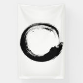 Enso Zen Circle Spandoek (Verticaal)