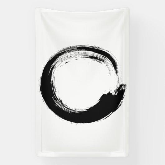 Enso Zen Circle Spandoek (Verticaal)
