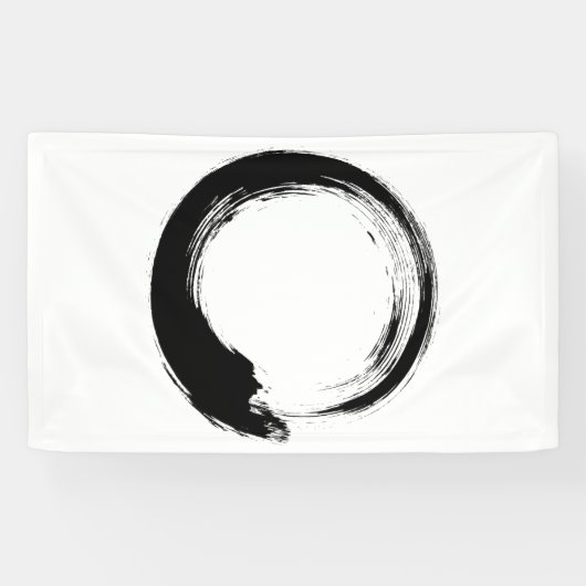 Enso Zen Circle Spandoek (Horizontaal)