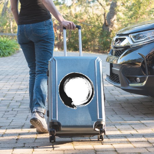 Enso Zen Circle Sticker (Koffer Insitu)