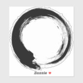 Enso Zen Circle Sticker (Vel)