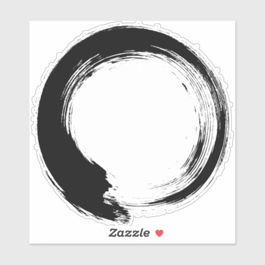 Enso Zen Circle Sticker (Vel)