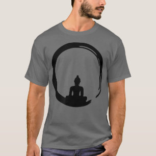 Enso, Zen, Circle, Symbol Boeddhisme Meditati T-shirt