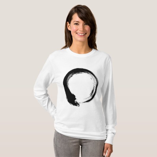 Enso Zen Circle T-shirt (Voorkant volledig)