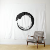 Enso Zen Circle Tapestry Wandkleed (In Situ (horizontaal))
