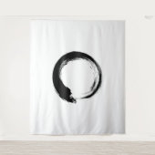 Enso Zen Circle Tapestry Wandkleed (Voorkant)