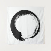 Enso Zen Circle Tapestry Wandkleed (Voorkant)