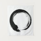 Enso Zen Circle Tapestry Wandkleed (Voorkant)