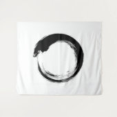 Enso Zen Circle Tapestry Wandkleed (Voorkant (horizontaal))