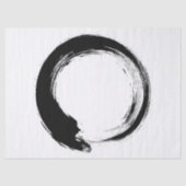 Enso Zen Circle Tissuepapier (Voorkant)