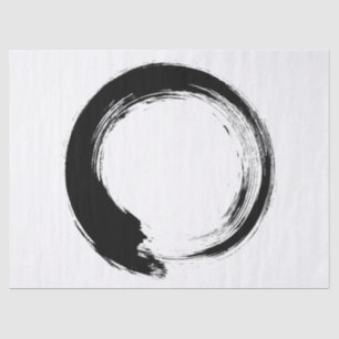 Enso Zen Circle Tissuepapier