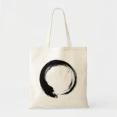 Enso Zen Circle Tote Bag (Voorkant)