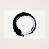 Enso Zen Circle Visitekaartje (Voorkant)