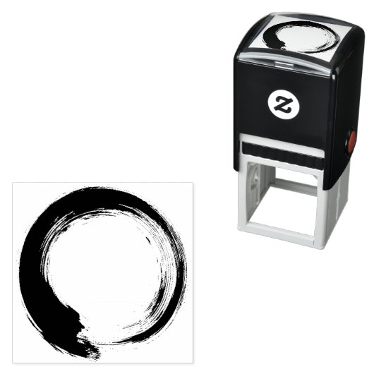 Enso Zen Circle Zelfinktende Stempel (In situ)