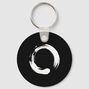 Enso, Zen, Cirkel, Boeddha Meditatie Japan Calligr Sleutelhanger
