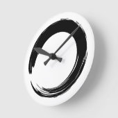 Enso Zen Cirkel Ronde Klok (Hoek)