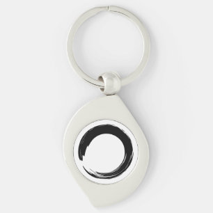 Enso Zen Cirkel Sleutelhanger