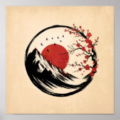 Enso Zen: De rust van de dageraad Poster (Voorkant)