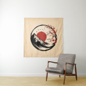 Enso Zen: De rust van de dageraad Wandkleed (In situ)