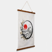 Enso Zen: Rust Hangend Wandkleed (Gebogen)