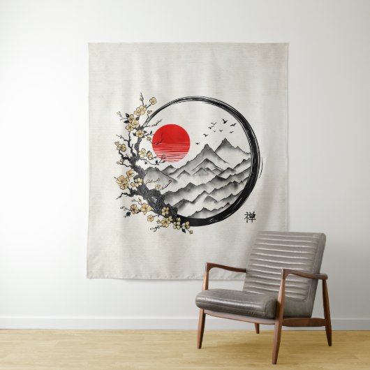 Enso Zen: Rust Wandkleed (In situ)