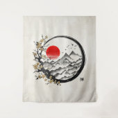 Enso Zen: Rust Wandkleed (Voorkant)