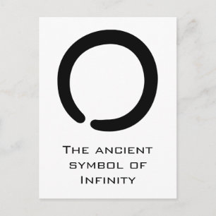 Enso Zen-symbool Briefkaart