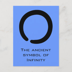 Enso Zen-symbool Briefkaart