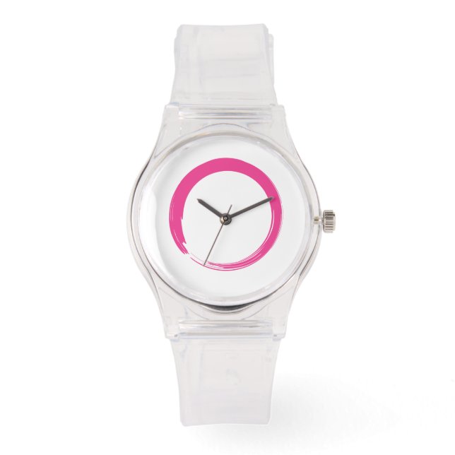 Enso Zen-symbool Horloge (Voorkant)