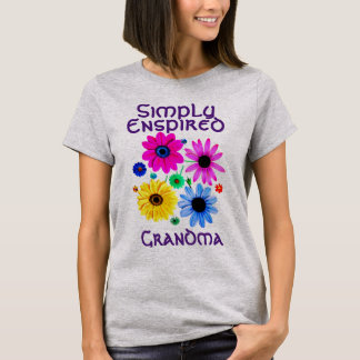 Enspirated oma Flowers T-shirt