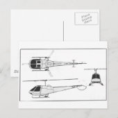 Enstrom-F28 Briefkaart (Voorkant / Achterkant)