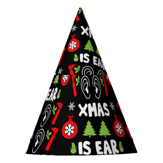 ENT Doctor Christmas Feesthoedjes (Voorkant)