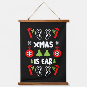 ENT Doctor Christmas Hangend Wandkleed