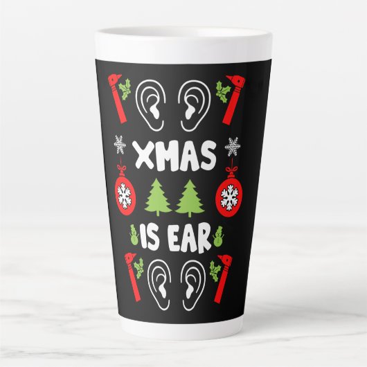 ENT Doctor Christmas Latte Mok (Voorkant)