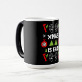 ENT Doctor Christmas Magische Mok (Voorkant links)