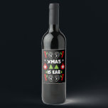 ENT Doctor Christmas Wijn Etiket<br><div class="desc">Kent Doctor Christmas. © Copyright VERHEFFEN | Alleen HGI-winkels. Alle rechten voorbehouden.</div>