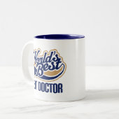 Ent Doctor Gift Tweekleurige Koffiemok (Voorkant links)