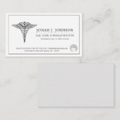 ENT | Otorhinolaryngologie| Minimale begrenzing Visitekaartje (Voorkant / Achterkant)