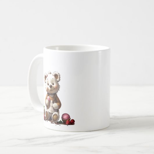 Entdecke die Magie unserer Bären-Tassen  Koffiemok (Voorkant links)