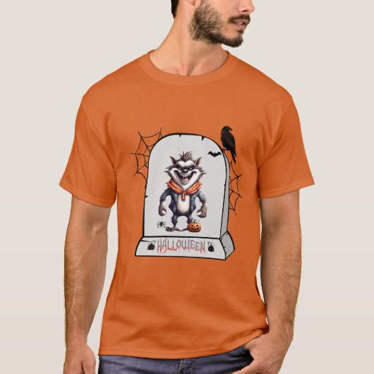Entdecke unsere exklusiven Halloween-T-Shirts – Gr T-shirt (Voorkant)