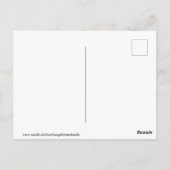 Ente auf einer Wiese Postkarte Briefkaart (Achterkant)