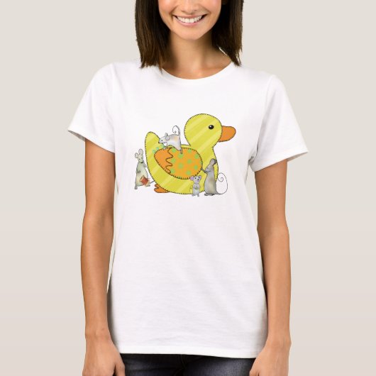 Ente nähen t-shirt (Voorkant)