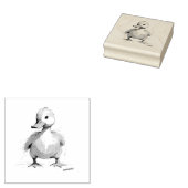 Ente Rubberstempel (Gestempeld)