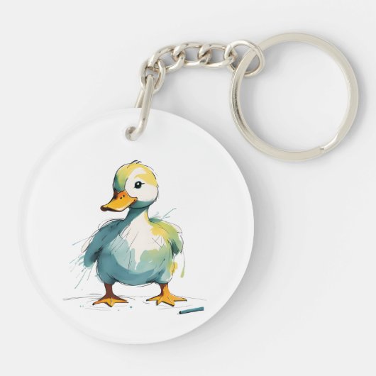 Ente Sleutelhanger (Achterkant)