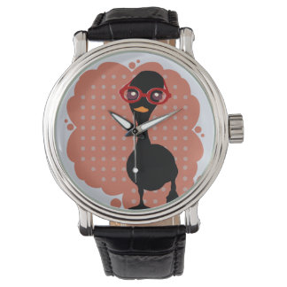 Ente Vintage look Horloge