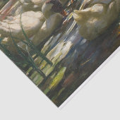 Enten Auf Dem Waldweiher door Alexander Koester Tissuepapier (Detail)