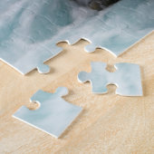 Entensely Blue Bruarfoss Waterfall in IJsland Legpuzzel (Zijkant)