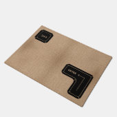 Enter & Escape Key Design Computer Grappig Welkom Deurmat (Schuin)