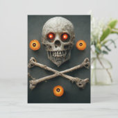 "Enter If You Dare: A Halloween Nightmare Awaits!" Kaart (Staand voorkant)